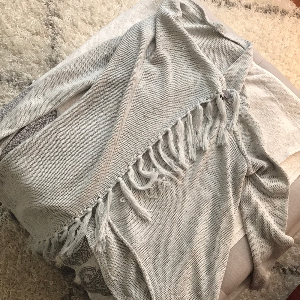 Over the shoulder sweater